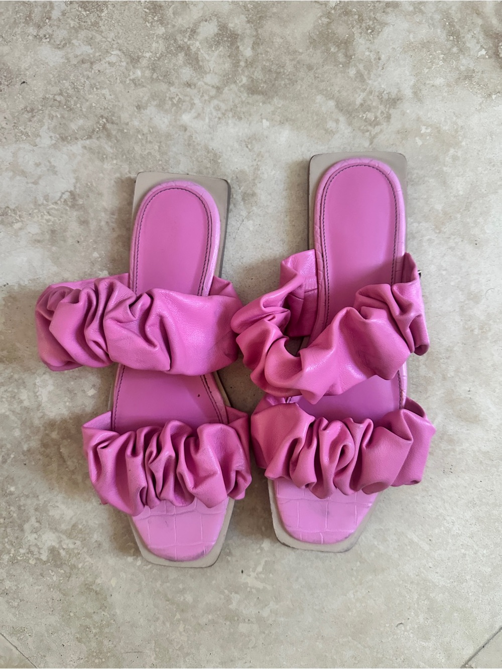 Circus by Sam Edelman Iggy slide sandals in pink - Size: 8.5